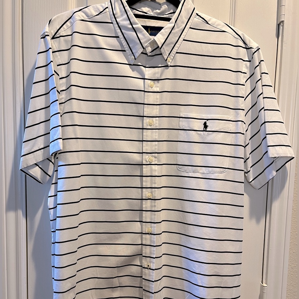Men’s Polo short sleeve oxford